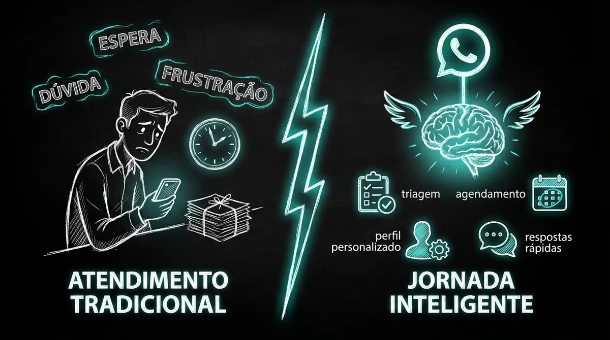 IA no WhatsApp: como otimizar a jornada do paciente com conversas inteligentes?