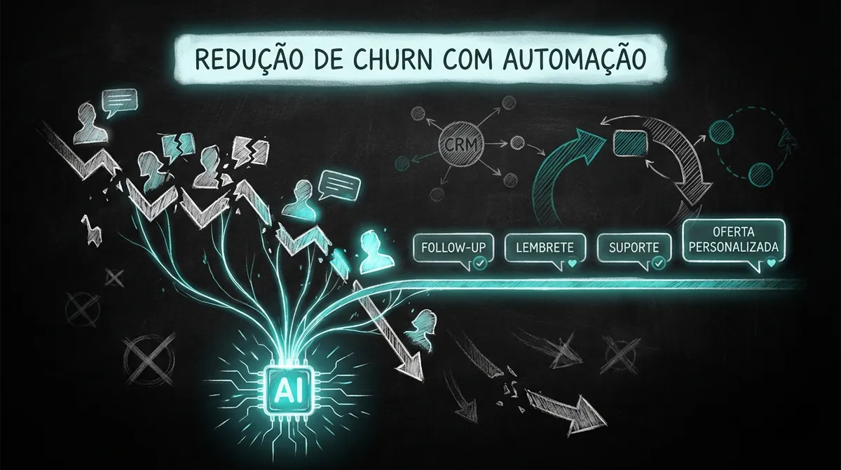 O impacto da automação na redução de churn