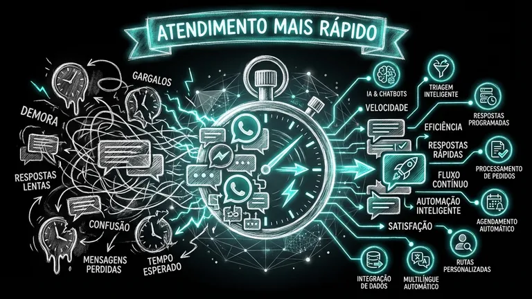10 estratégias para reduzir o tempo médio de atendimento com automação