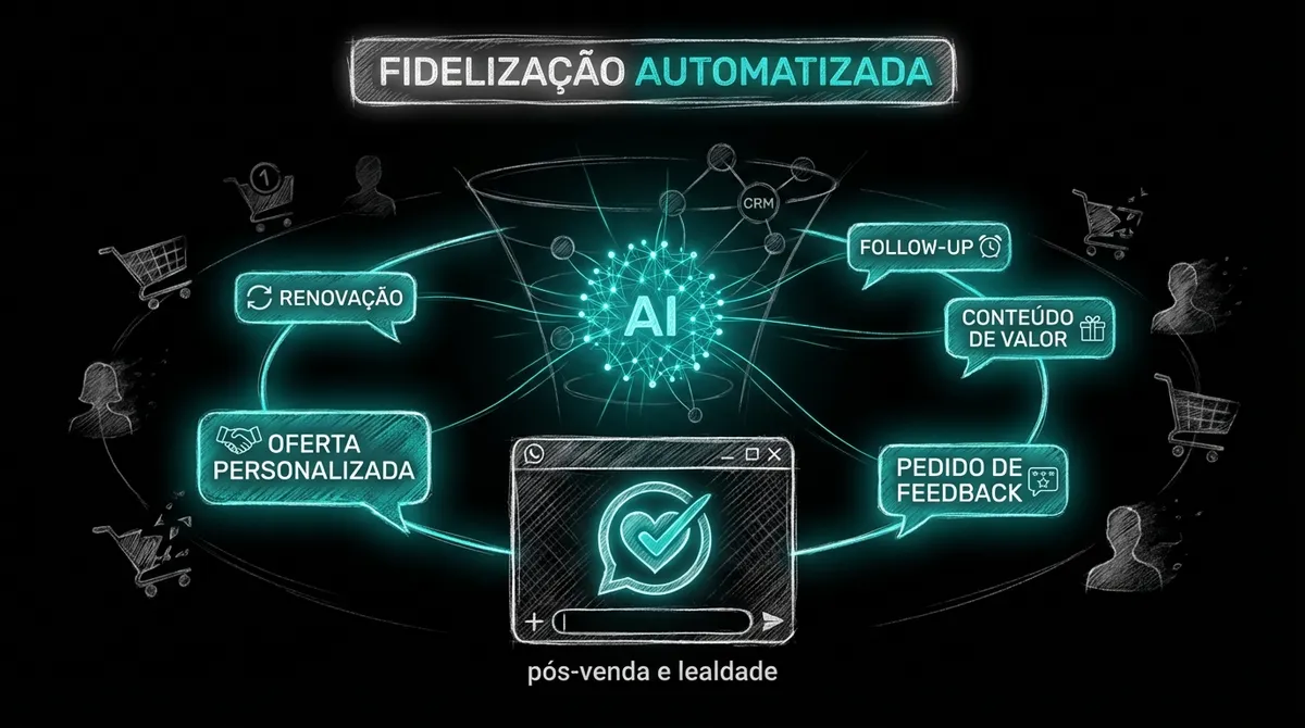 Como fidelizar clientes com mensagens automatizadas pós-venda
