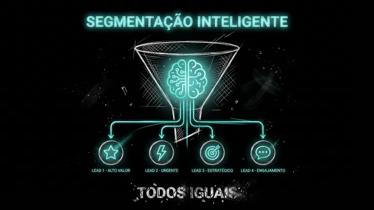 Segmentação inteligente de leads: como a IA potencializa seu funil?