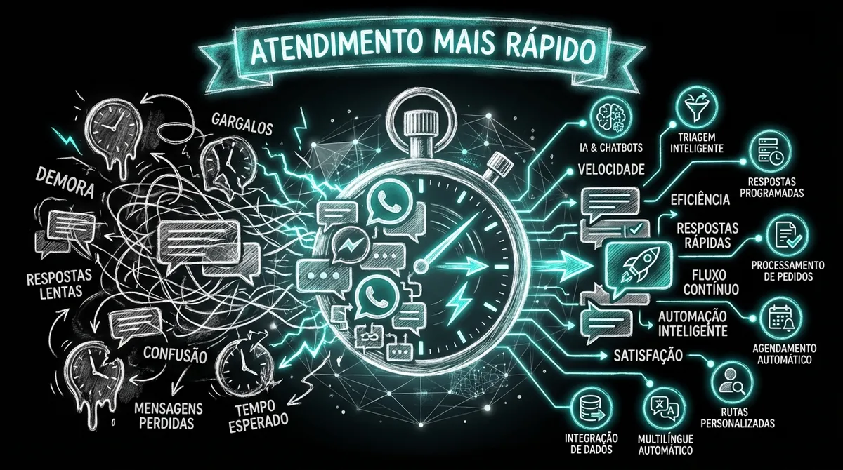 10 estratégias para reduzir o tempo médio de atendimento com automação