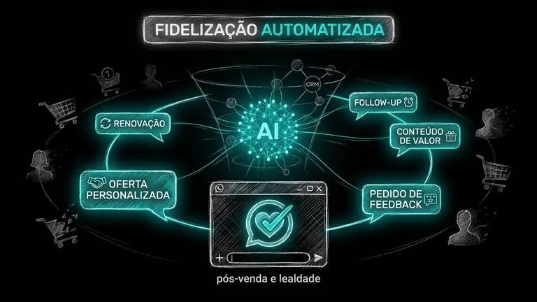 Como fidelizar clientes com mensagens automatizadas pós-venda