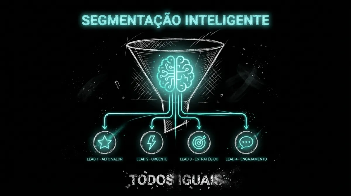 Segmentação inteligente de leads: como a IA potencializa seu funil?