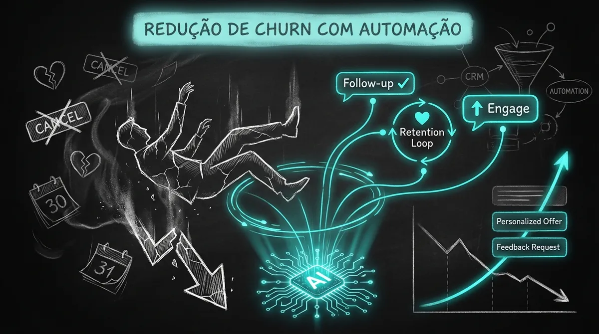 Automação na redução de churn: o que você não sabia até agora