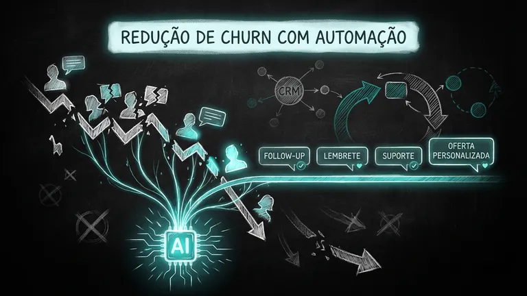O impacto da automação na redução de churn