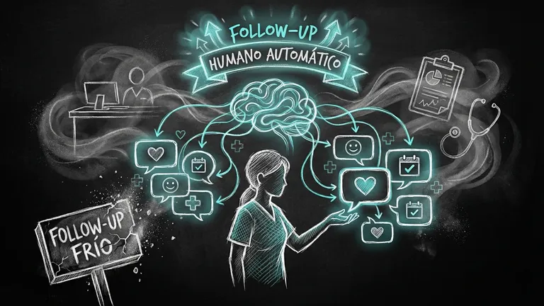 Follow-up automático para clínicas: como encantar pacientes com humanidade?